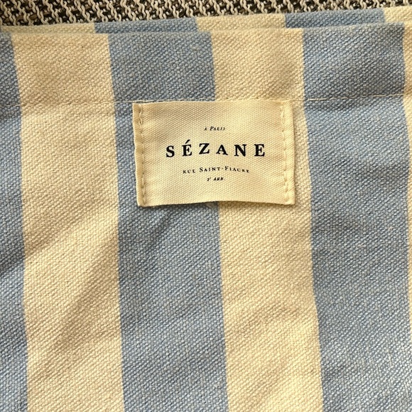 Sezane Tote Bag - Bonjour New York - 100% Cotton NWOT - Picture 2 of 5